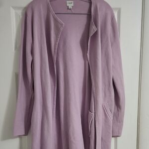 J. Crew Lavender Cardigan